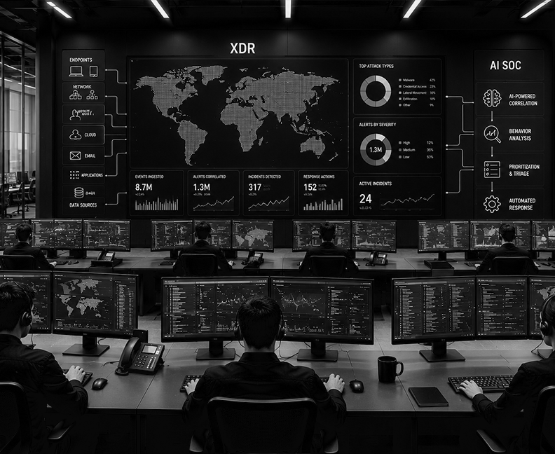 AI-SOC-vs-XDR-Understanding-Their-Roles-in-Modern-Cyber-Defence